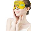 Custom Eye Mask for Sleeping Personalized Design Your Own Image Name Logo Blackout Eye Cover with Adjustable Strap for Full Night's Sleep, Travel and Nap, Gold view 3
