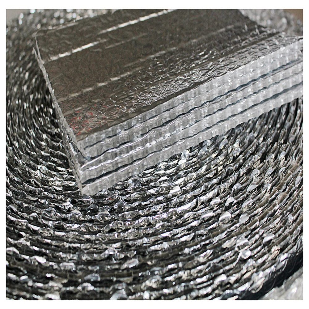 Radiator Foil Insulation Foil Radiator Reflector Panels Double Aluminum Foil Insulation Rolls, 4-5mm