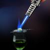 Powerful Adjustable Flame Dual-Arc Torch Lighter, Waterproof and Windproof (C) view 3