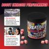 AMZXO Creatine Monohydrate Gummies 6g for Men Women,Complex Creatine Monohydrate Chewable for Muscle Strength,Muscle Building,Energy Boost,Pre-Workout Energy Supplement,Vegan Strawberry - 120 Count view 3