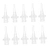 BCOATH 100pcs Disposable Ear Washer Tips Flexible Ear Cleaning Tools for Wax Removal Safe and Convenient Irrigation System for Home Use view 1
