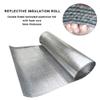 Radiator Foil Radiator Reflector Foil Reflective Aluminum Foil Insulation Roll, Waterproof Radiant B view 2