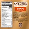 Snyder's of Hanover Snaps Pretzels, 16 Oz Bag (Pack of 3) view 2