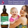 Herb Lore Iron Tonic - Organic Liquid Iron Drops Supplement for Kids & Women - Baby, Infant & Toddler Friendly - Plant Based, Vegan, Gentle, Non Constipating Herbal Tincture (4 fl oz) view 4