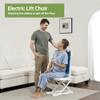 Electric Lift Chair, Chair Lift Assisting Devices for Seniors, Load Capacity 300 lbs, Smooth Elevation to 19", Help The Elderly Off The Ground, Ideal for Storing at Home, view 2