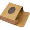 20 Pcs Kraft Paper Soap Boxes Homemade Soap Packaging Boxes Rectangle Present Treat Gift Boxes with Window for Homemade Soap, Bakery, Cookies, Chocolate, Candy (3.8 x 2.8 x 1.2 Inch) view 1