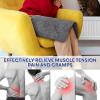 SFIHOME Electric Heating Pad for Shoulders and Back Pain Relief, 20" x 24" Soft Warm Electric Pad for Women, Men, Small Washable Heat Pad with Timer & 6 Heat Setting, Over-Heat Protection, Grey view 4