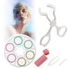 Contacts Lens Helper Contact Lens Applicator Tool Kit Portable Contact Lens Insertion Tool, Wearing Aids for Easier Apply Contact Lens Eyelid Wearing Tool Remove Contact Lens for Travel (White Kit) view 1