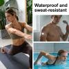 40 Pack Freestyle Libre 2 Sensor Covers Waterproof, Transparent, Long-Lasting, Easy to Use, No Glue on Center, Skin-Friendly Adhesive Patches, Continuous Protection for 14 Days Clear Film view 2