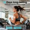40 Pack Freestyle Libre 2 Sensor Covers Waterproof, Transparent, Long-Lasting, Easy to Use, No Glue on Center, Skin-Friendly Adhesive Patches, Continuous Protection for 14 Days Clear Film view 4