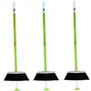 3-Pack SweepEasy Broom As Seen On Shark Tank - Scrape, Sweep & Go - for Indoor and Outdoor Use, Sweep Easy with Scraper (Green) view 1
