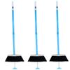 3-Pack SweepEasy Scrape, Sweep & Go Broom - Sweep Easy with Scraper (Blue) view 1