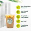 L2K [500 Pack] 16 oz Clear Coffee Cups, Clear Plastic Cup, Disposable Cups, Iced Coffee Cup (500 Cups) view 3