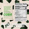 COBA Caffeinated Coffee Chocolate [1 Bar = 1 Cup of Matcha] - Energy Boost, Portable, All Natural Caffeine for Gym, Travel, Daily Use - Gluten Free, Non GMO (20 Pack, Matcha) view 3