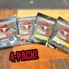 Bold & Flavor-Packed Beef Jerky Variety Pack  100% Real Beef Sampler with Peppered, Original, Jalapeo & Teriyaki | 4 Jerky Snack Packs in Signature Runnin Wild Burlap Bag | Gifts for Men Who Love Meat view 4