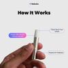 Moksha O | Gamified Breathwork Tool | Smart Meditation Device | iOS Only | Mindfulness Tool for Immediate Calm and Instant Anxiety Relief | Sleep Aid Device (Space) view 2