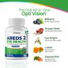 AREDS 2 Eye Vitamins - Lutein, Zeaxanthin, Bilberry, Astaxanthin Mineral Vision Supplement - Supports Eye Strain, Dry Eyes, Pressure, and Vision Health - Made in USA - 120ct view 2