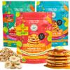Hidden Foods Pancake & Waffle Mix Variety 3-Pack High in Protein & Fiber with Hidden Fruits, Vegetables & Vitamins Chocolate Chip, Cinnamon Churro & Homestyle Just Add Water view 1