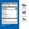 Nutricost Soy Protein Isolate Powder, 1 LB Unflavored - 10 Grams of Protein Per Serving, Vegan, GMO-Free & Gluten Free view 2