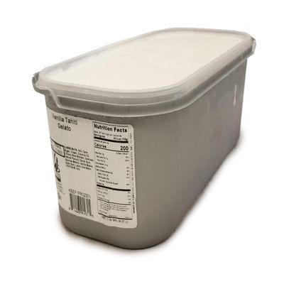 G.S. Gelato & Desserts Authentic Artisan Italian Tahitian Vanilla Gelato, 2 Count, 146 oz Packs