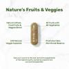 Natures Fruits & Veggies Supplement, 240 Veggie Capsules 80 Whole Food Superfoods for Daily Balance 40 Fruits with 40 Vegetables and Greens Non-GMO, Gluten Free view 3
