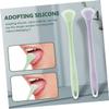 BUTIFULSIC 2pcs for Adults Double-sided Scraper and Oral Tool for Bad Breath Removal Ergonomic Design view 3