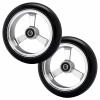 5 Inch Sport Wheelchair Replacement Front Wheel, Manual Wheelchair Front Wheel, Solid Non-Inflatable Tire, Walker Caster, Front Wheel Assembly, Bearing:5/16" (8 mm) (2 Pack) view 1