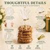Bonison 100 Pcs Cellophane Bags - 6x10 Inch Clear Treat Goodie Bags Flat Bag With 100pcs Twist Ties, No Gusset Ideal for Cookies, Candy, Snacks, Popcorn and Party Favors view 2