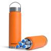 1-WHEAT Insulin Cooler Travel Case TSA Approved for 7 Pens Medication Cooler for Travel refrigerated Medicine,Diabetic Ice Packs EpiPen Injection Case(Orange) view 1