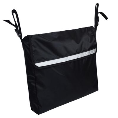 SOESFOUFU 1pc Arm Rest Wheelchair Organizer Bag Durable Storage Pouch Straps for Easy Attachment to Wheelchairs Scooters and Rollators for Seniors and Injured Users