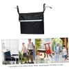 SOESFOUFU 1pc Arm Rest Wheelchair Organizer Bag Durable Storage Pouch Straps for Easy Attachment to Wheelchairs Scooters and Rollators for Seniors and Injured Users view 3