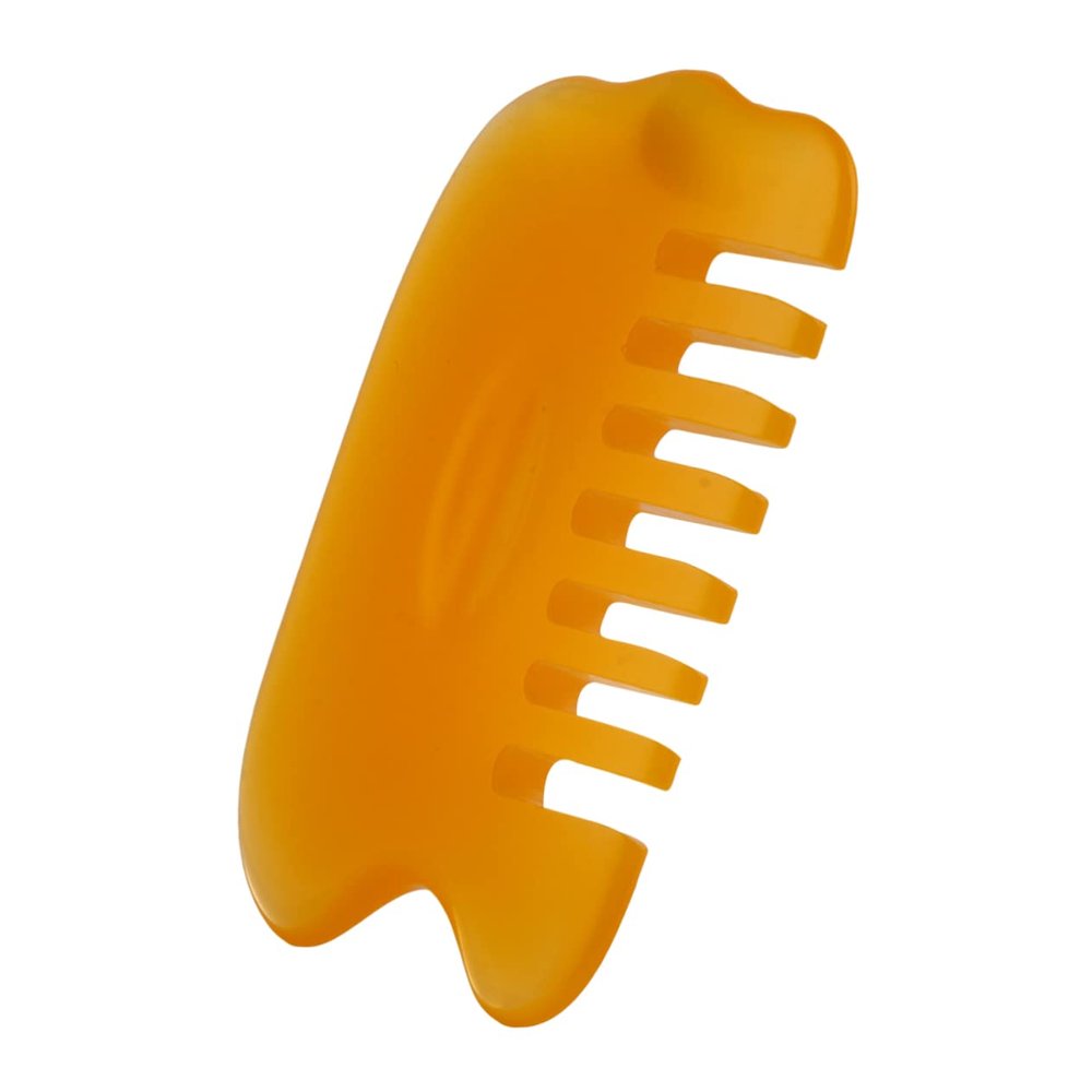 SOESFOUFU Scraping Comb Multi-functional Massage Tool for Spa and Relaxation Deep Tissue Gua Sha Board for Scalp and Muscle Relief for Neck and Back
