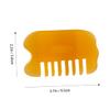 SOESFOUFU Scraping Comb Multi-functional Massage Tool for Spa and Relaxation Deep Tissue Gua Sha Board for Scalp and Muscle Relief for Neck and Back view 2