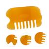 SOESFOUFU Scraping Comb Multi-functional Massage Tool for Spa and Relaxation Deep Tissue Gua Sha Board for Scalp and Muscle Relief for Neck and Back view 4