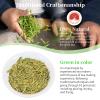 XIXICHA Longjing Green Tea Loose Leaf New Longjing Tea Dragon Well Dragonwell Tea Chinese Green Tea Lung Ching Premium Bean Aromatic All-natural and free of additives 4.23oz/120g96 cups view 4