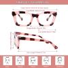 ZOECENT 6 Pack Reading Glasses for Women Blue Light Blocking Computer Square Readers with Spring Hinge (Mix Color-5, 1.0, x) view 2