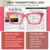 ZOECENT 6 Pack Reading Glasses for Women Blue Light Blocking Computer Square Readers with Spring Hinge (Mix Color-6, 4.0, x) view 3