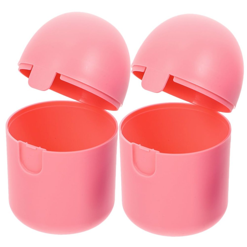 BUTIFULSIC 2pcs Period Box Portable Female Holder for Cups Cleaning Tool for Personal Items Design Non-damaging Material