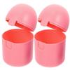 BUTIFULSIC 2pcs Period Box Portable Female Holder for Cups Cleaning Tool for Personal Items Design Non-damaging Material view 1