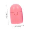 BUTIFULSIC 2pcs Period Box Portable Female Holder for Cups Cleaning Tool for Personal Items Design Non-damaging Material view 2