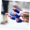 NOLITOY 20pcs Sports Finger Sleeves Elastic Protector for Volleyball and Badminton Comfortable Support Braces for Fit for All Finger view 3