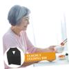 TOVINANNA Adult Bib Scarf for Eating Washable Dining Scarf for Seniors and Adults Stylish Food Protector Comfortable Messy Meals Like Spaghetti and Bbq view 4