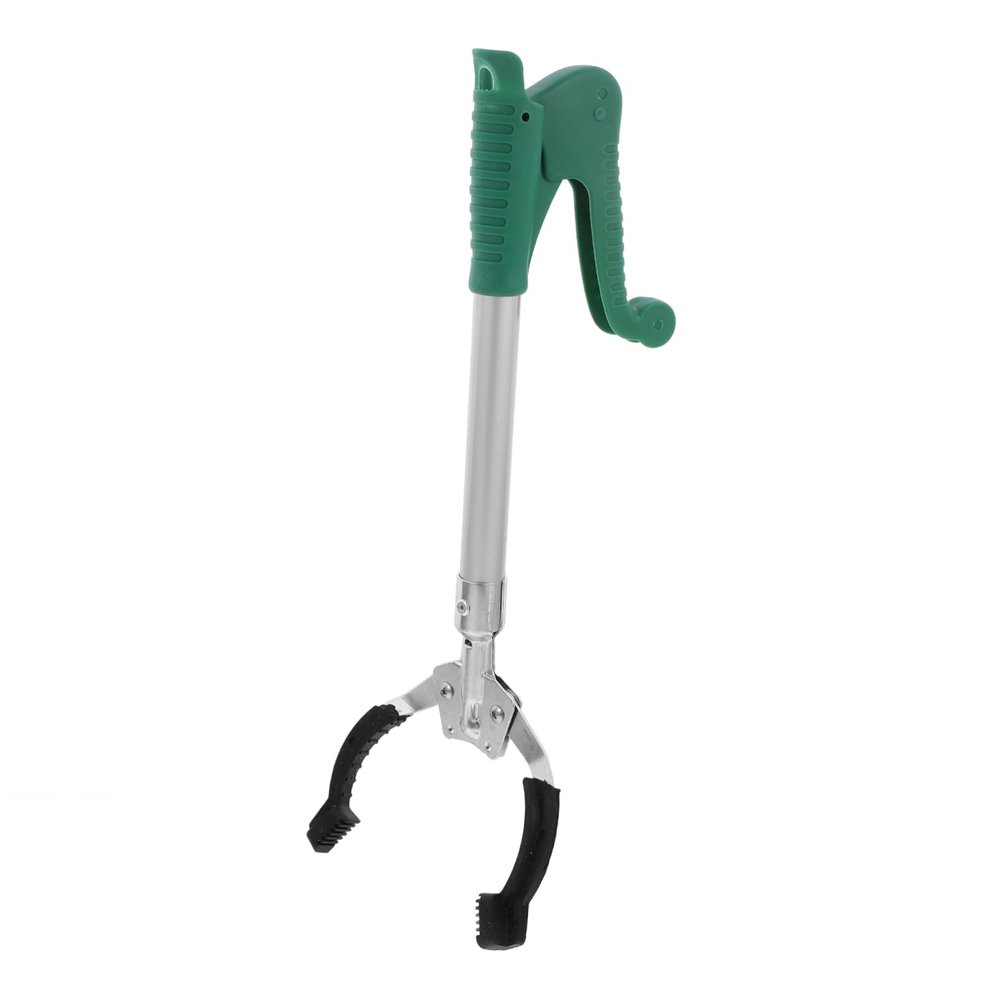 Hohopeti Heavy Duty Trash Grabber Tool Card Grabber for Long Nails Extended Reacher Ergonomic Grip Portable Trash Picker for Long Distance