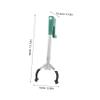 Hohopeti Heavy Duty Trash Grabber Tool Card Grabber for Long Nails Extended Reacher Ergonomic Grip Portable Trash Picker for Long Distance view 2