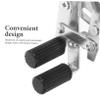 HAPINARY 2pcs Wheelchair Brake Accessories Replacement Kit Extend Handles Steel Plastic for Folding Wheelchair view 3