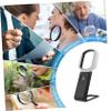 Foldable LED Magnifying Glass with 9 LEDs and Scale view 3