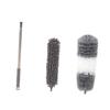 Outanaya Telescopic Dust Cleaning Tool Handheld Duster with Microfiber and Chenille Heads for Household and Car Easy to Install and Bend for Reach Areas view 1
