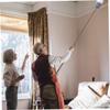 Outanaya Telescopic Dust Cleaning Tool Handheld Duster with Microfiber and Chenille Heads for Household and Car Easy to Install and Bend for Reach Areas view 3