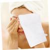 Baluue 10pcs Facial Cleaning Gloves Reusable Makeup Wash Mitts for Deep Cleansing and Exfoliating Soft Microfiber Face Scrubber White Gray view 3
