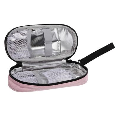 Healeved Insulated Travel Case for Medication Storage Compact Supplies Bag for Pills and Needles and Practical Insulation Pouch